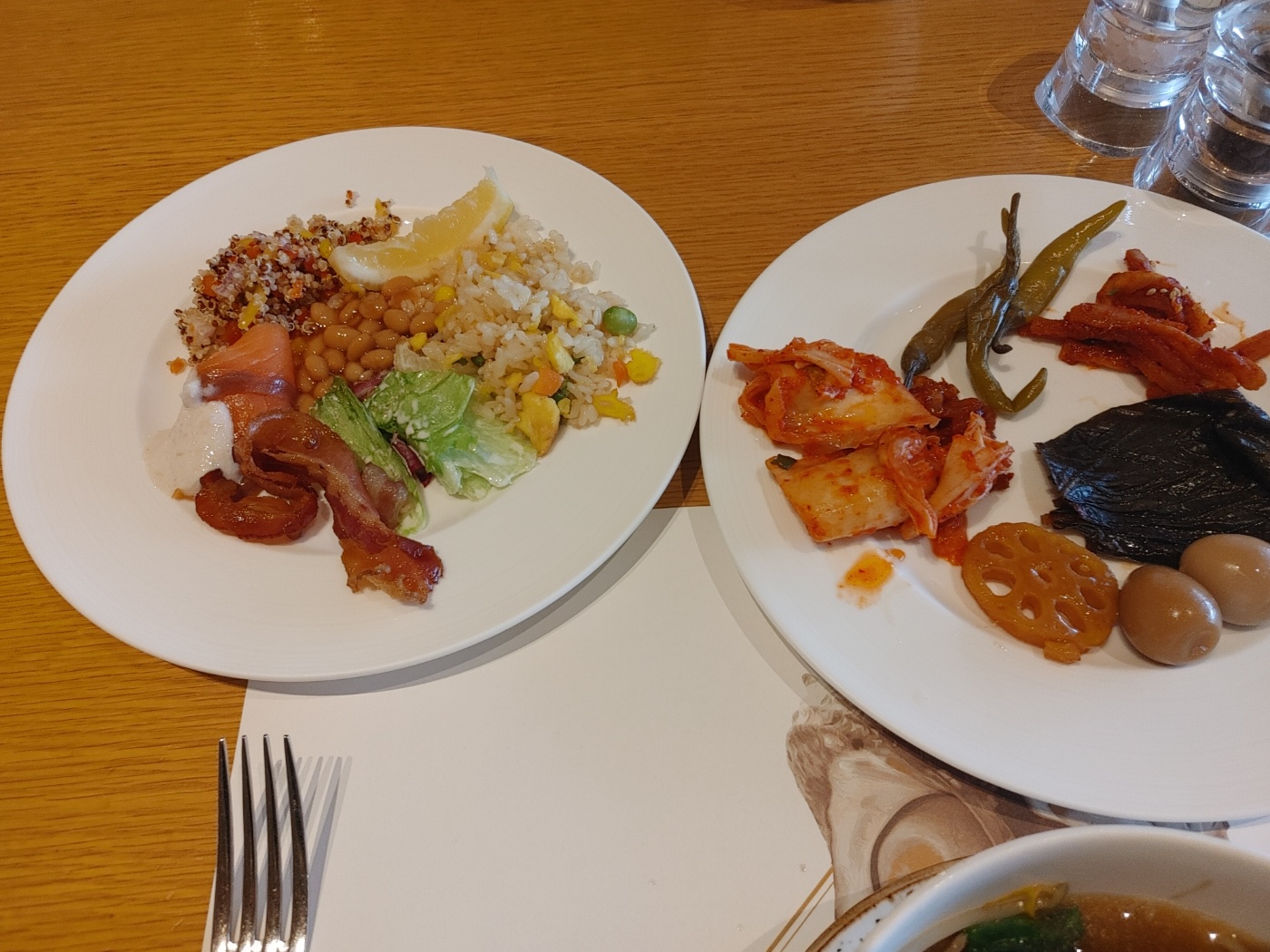 신화월드 메리어트 조식 세번째 디쉬