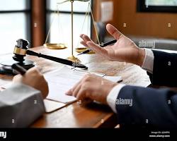 Lawyer or legal consultant giving advice