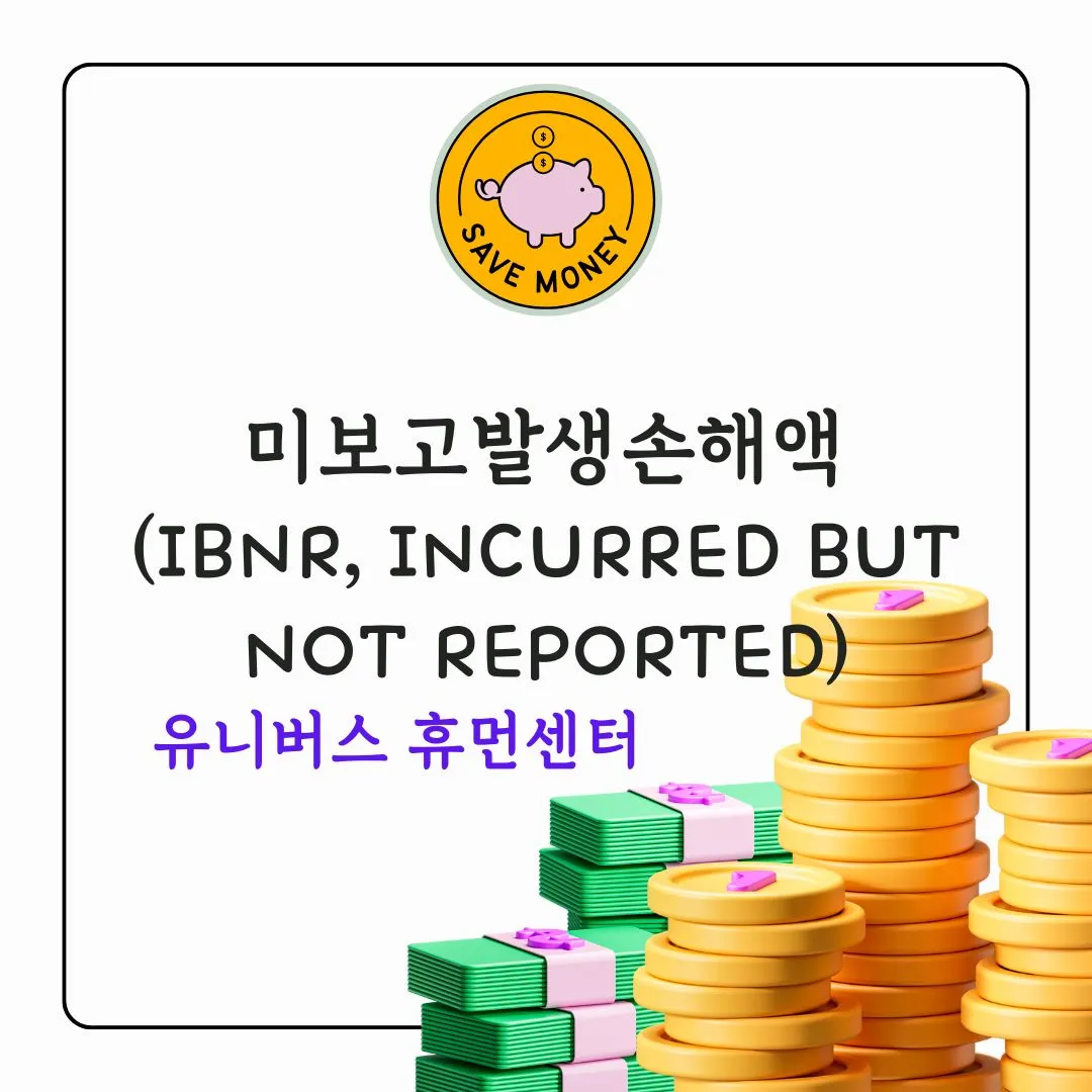 미보고발생손해액(IBNR, Incurred But Not Reported)