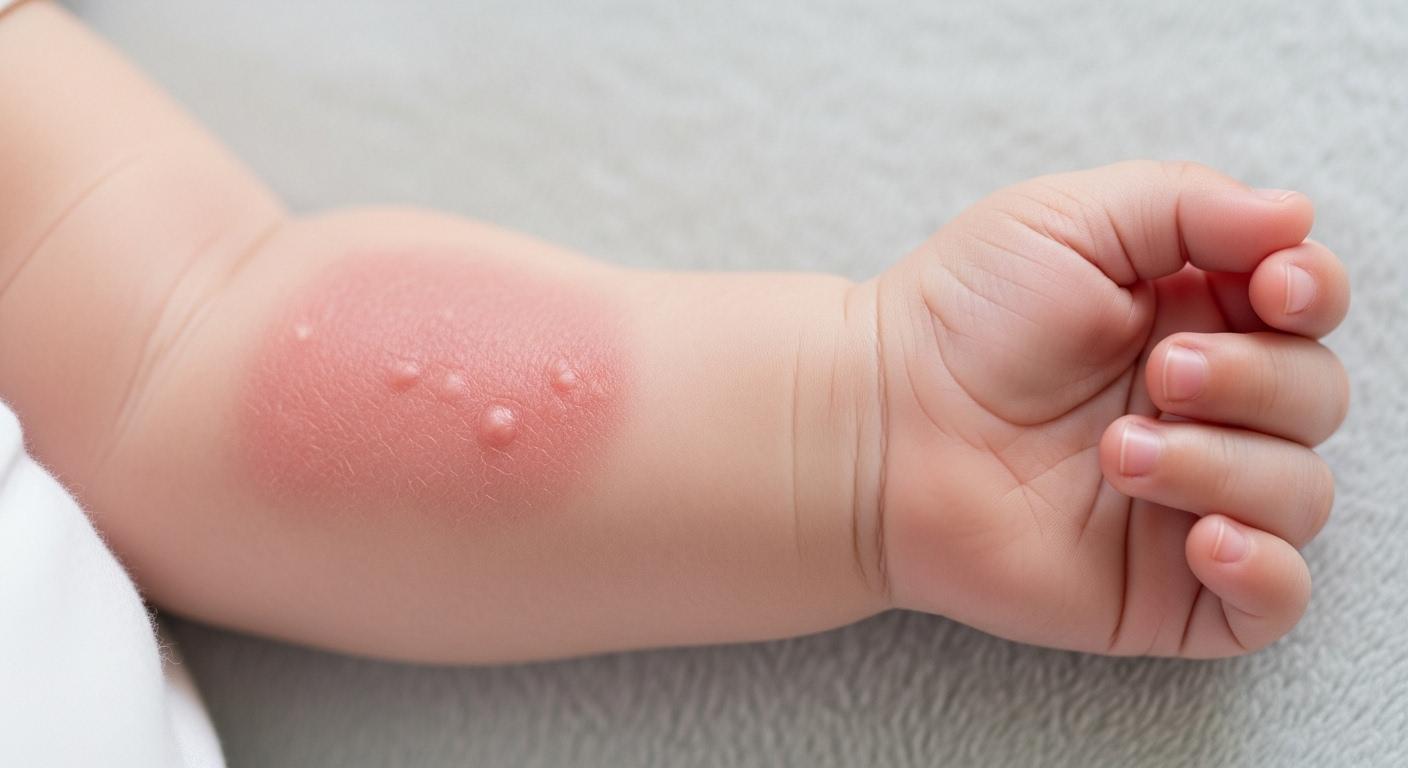 아기 피부 건조 두드러기