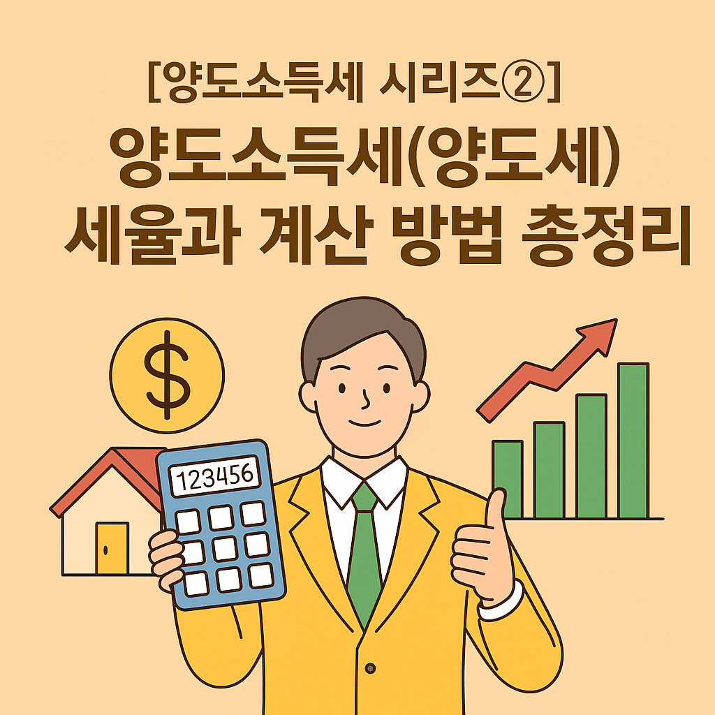 양도세세율과 계산법 썸네일 이미지