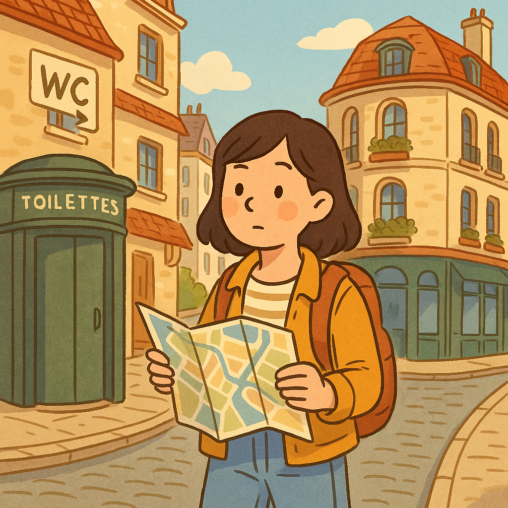 프랑스 공중 화장실 이용 꿀팁