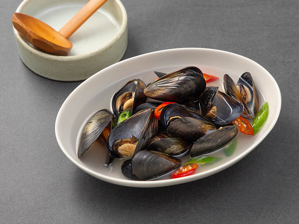 고수 VS 고수 콩나물 홍합찜 홍합탕 홍합초 요리 만드는 방법 레시피 추천