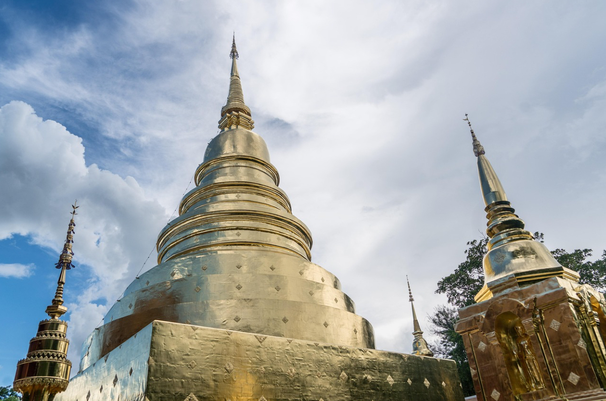 치앙마이 왓프라 사원 이미지