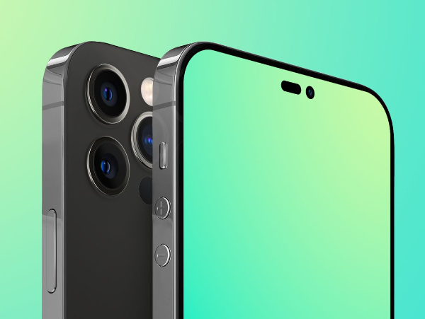 아이폰 14 프로 디자인 예상(출처 : macrumors.com)