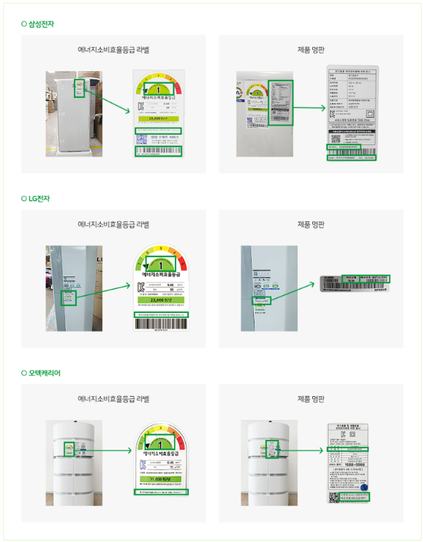 으뜸효율 가전제품 구매비용 환급사업 제품