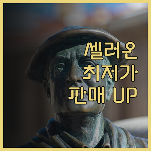 최저가 자동화 셀러온 스타터 지금 바