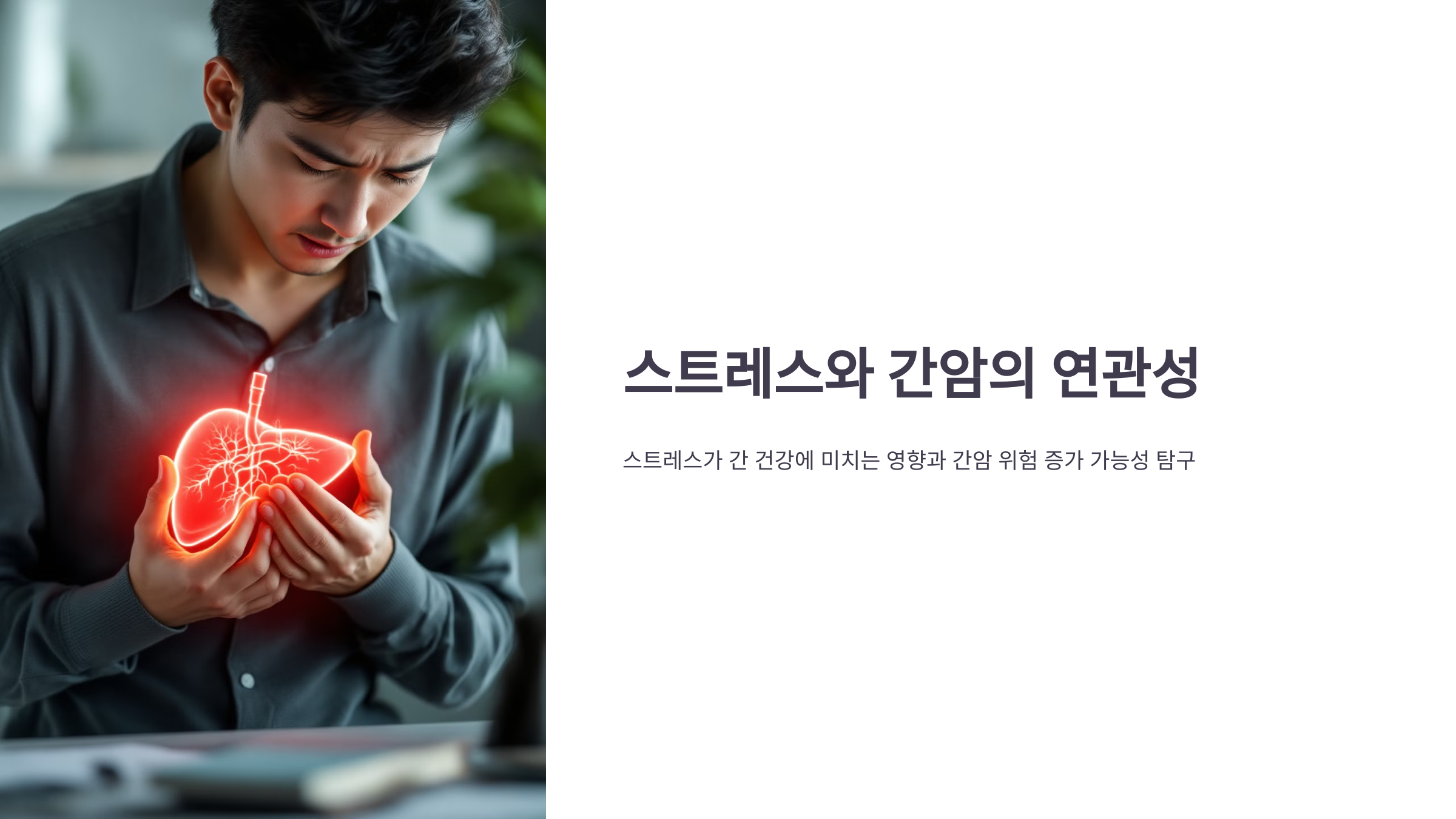 스트레스와 간암의 연관성