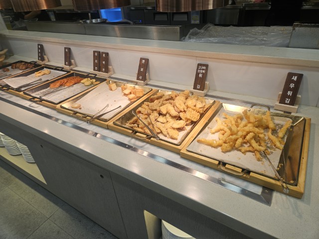 각종 튀김 사진