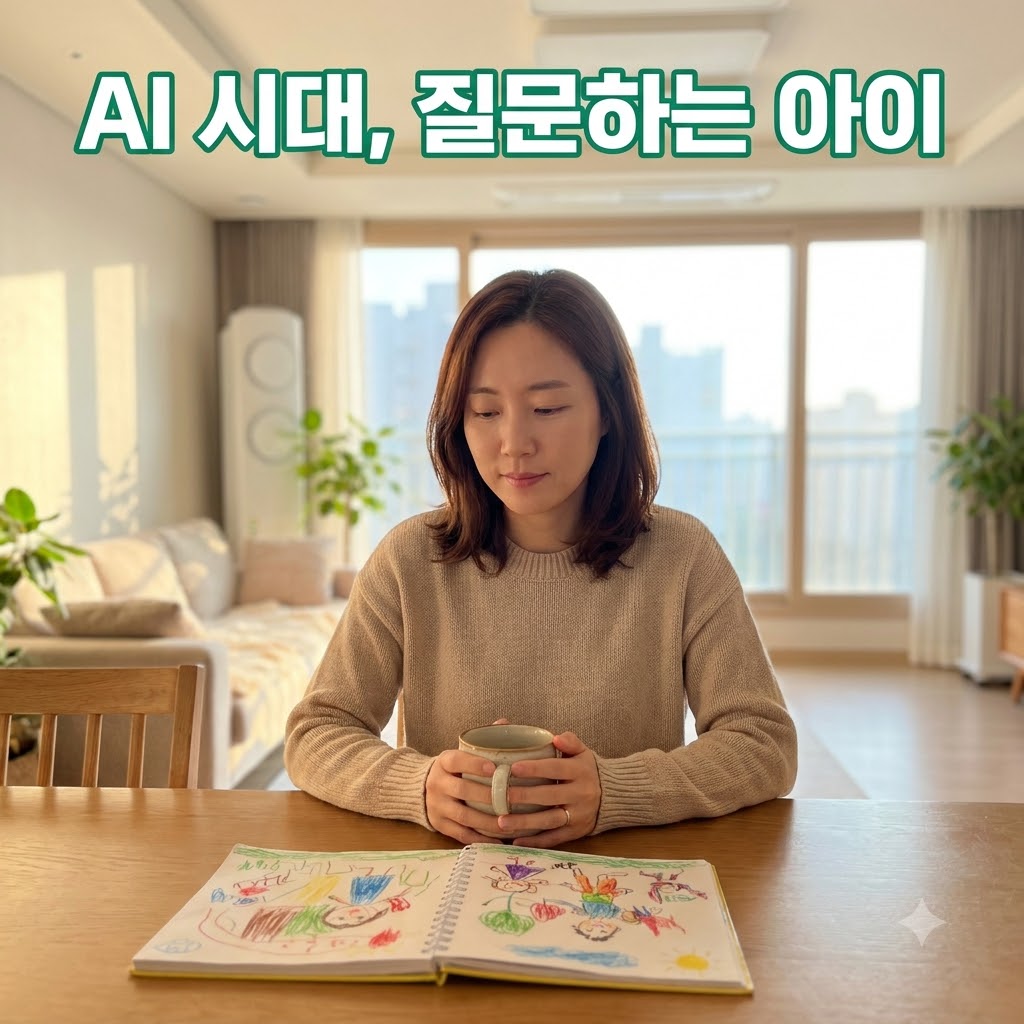 [자녀 교육] AI 시대 살아남는 아이는 '정답' 아닌 '엉뚱한 질문'을 던집니다