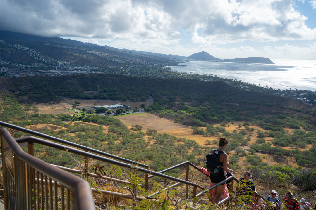 하와이 다이아몬드 헤드 분화구