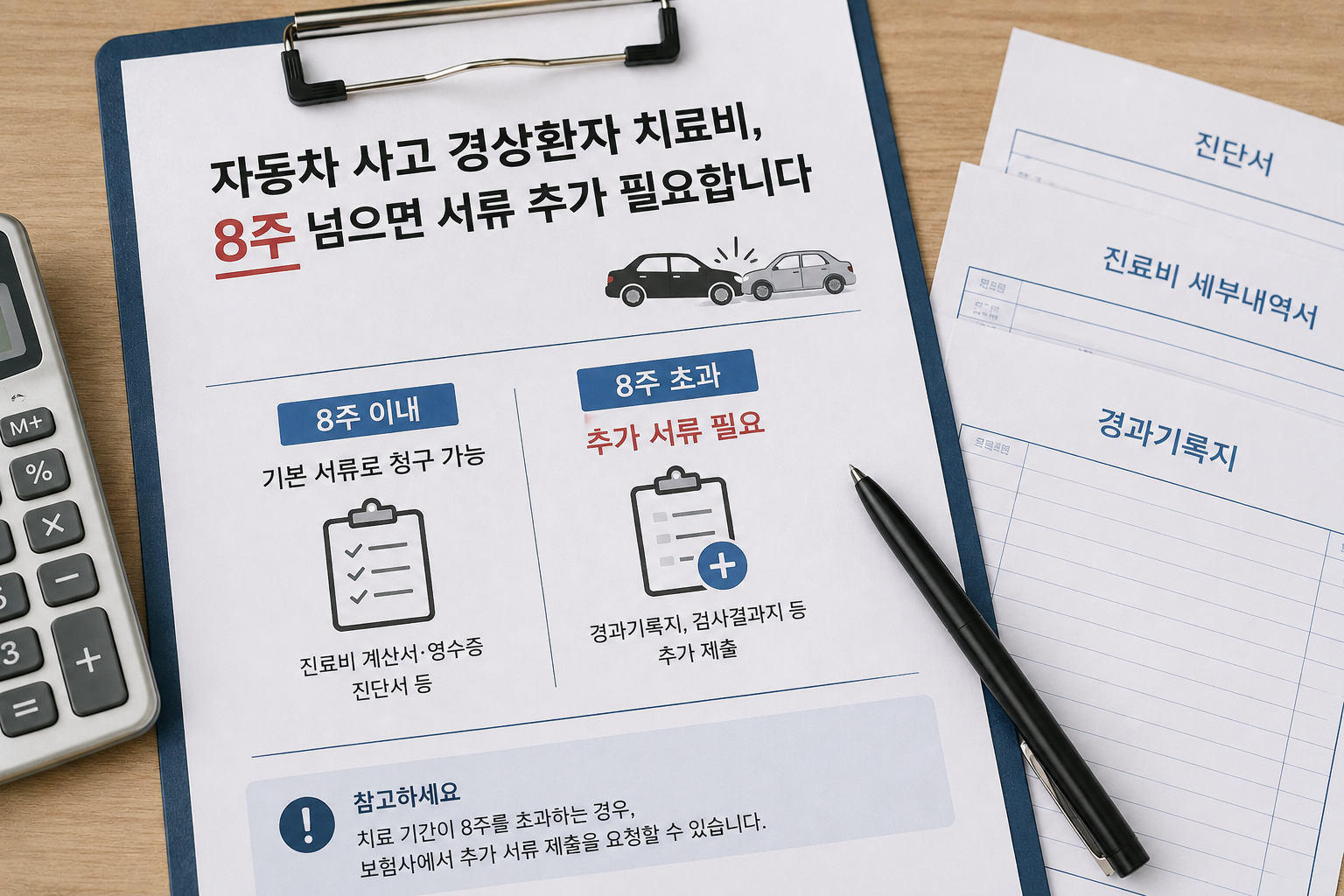 자동차 사고 경상환자 치료비