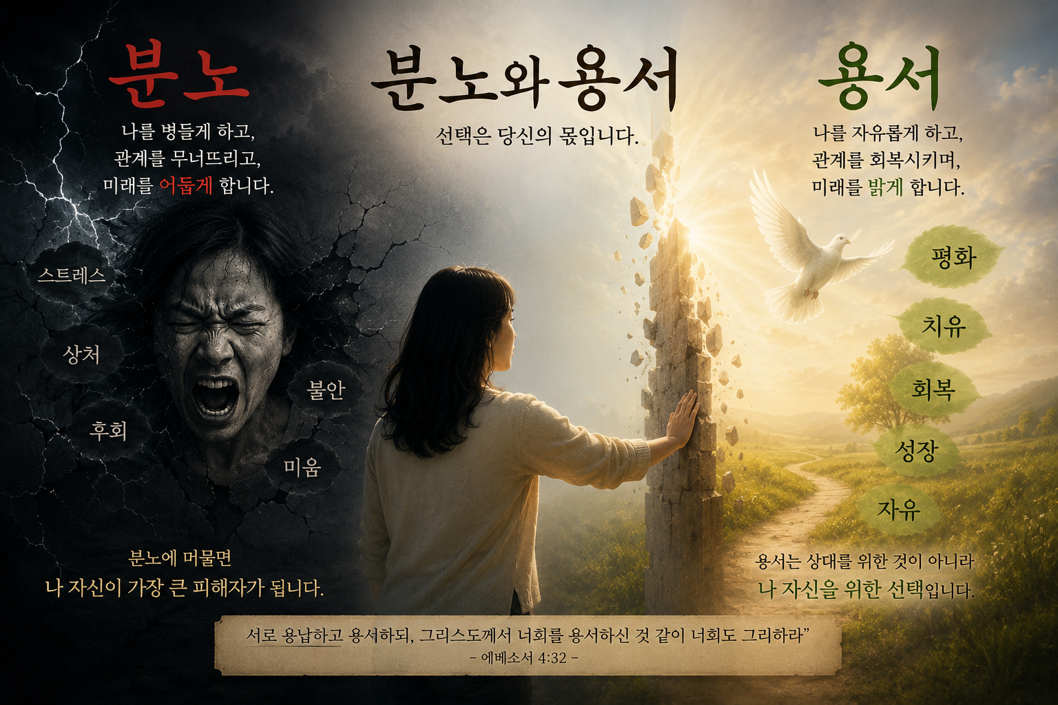 성경이 말하는 분노와 용서