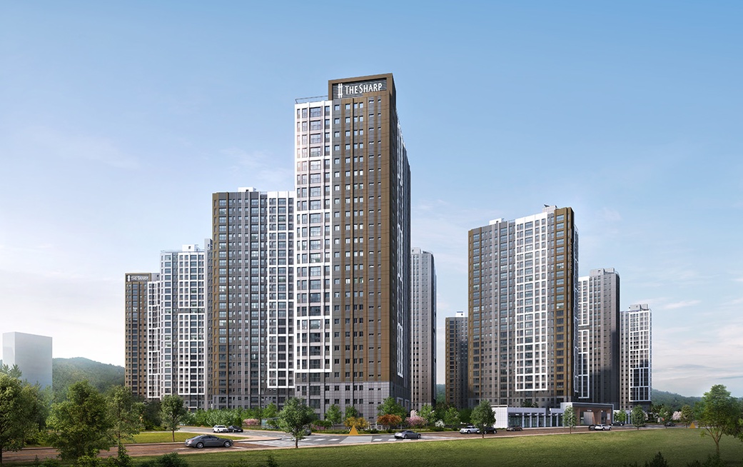 더샵 신문그리니티 전경