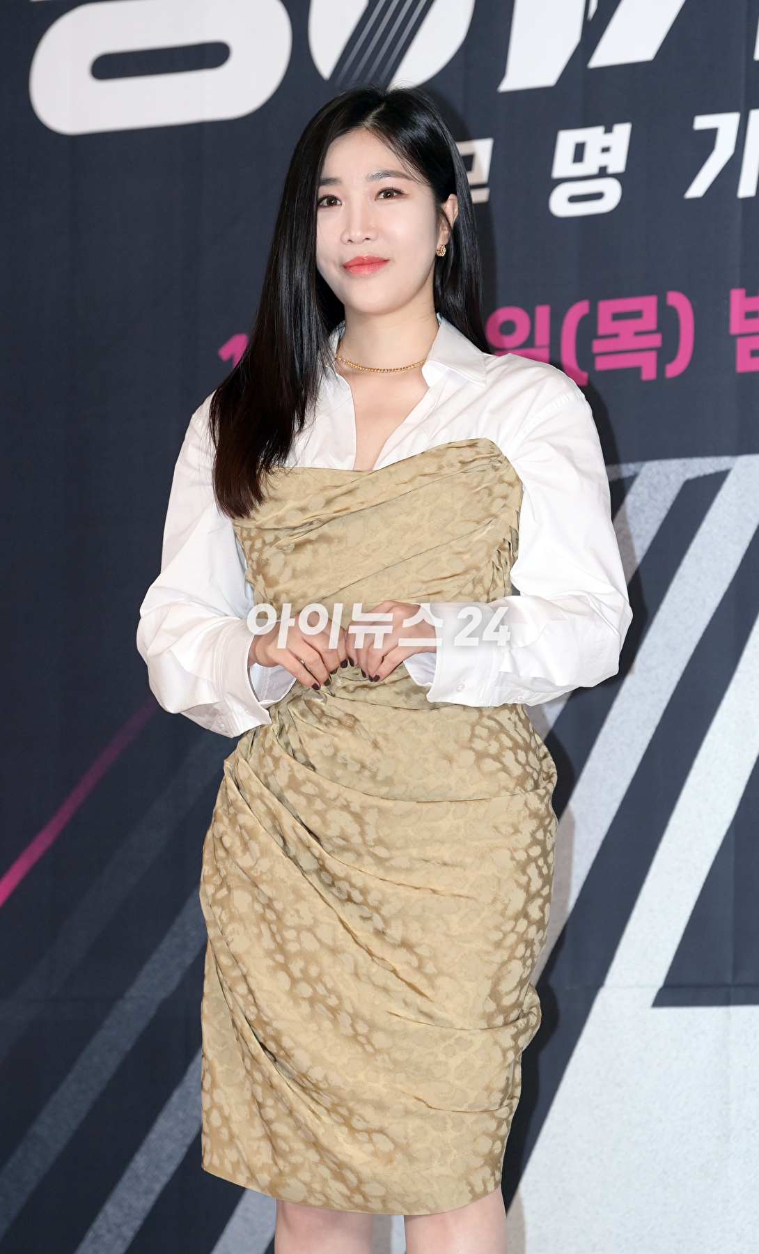 다비치 이해리가 26일 오전 서울 마포구 중소기업DMC타워에서 열린 JTBC &#39;싱어게인3-무명가수전&#39; 제작발표회에 참석하고 있다. [사진=정소희 기자]