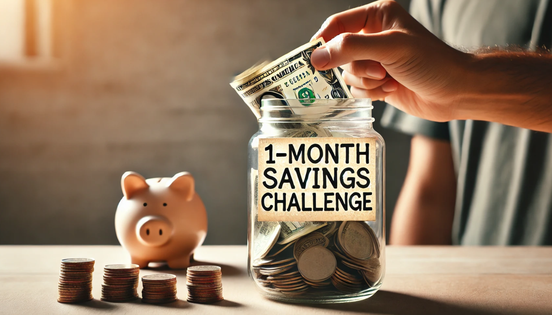 한 달 만에 100만 원 모으는 챌린지