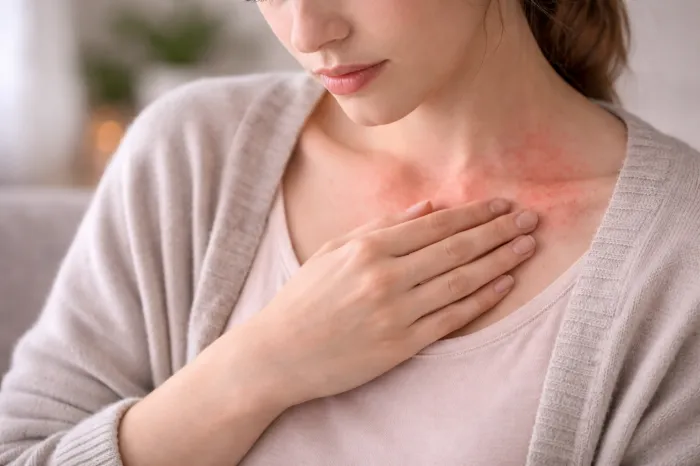 피부에 붉은반점이 생기는 이유