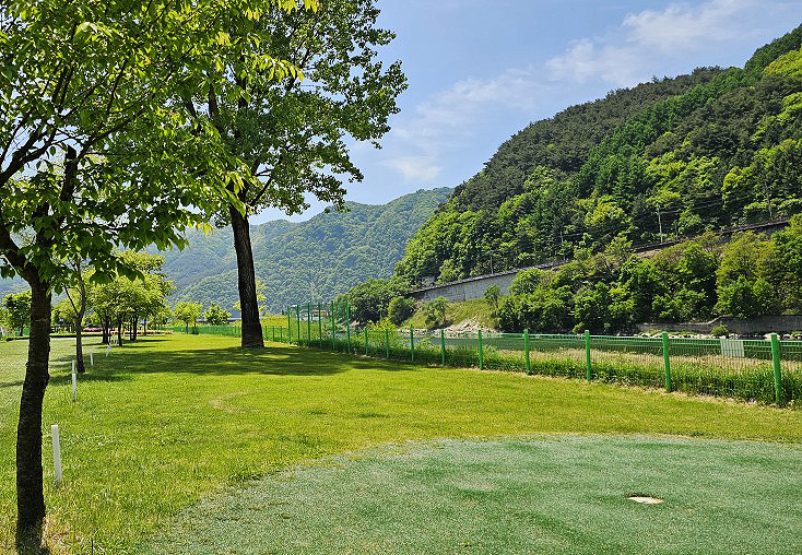강원도 정선 녹송파크골프장 소개