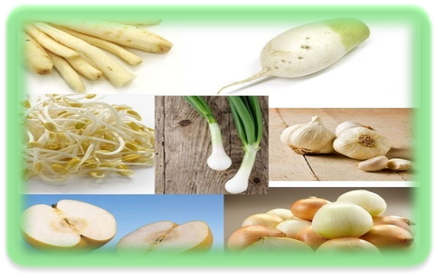 면역력 높이는 음식들 화이트 푸드