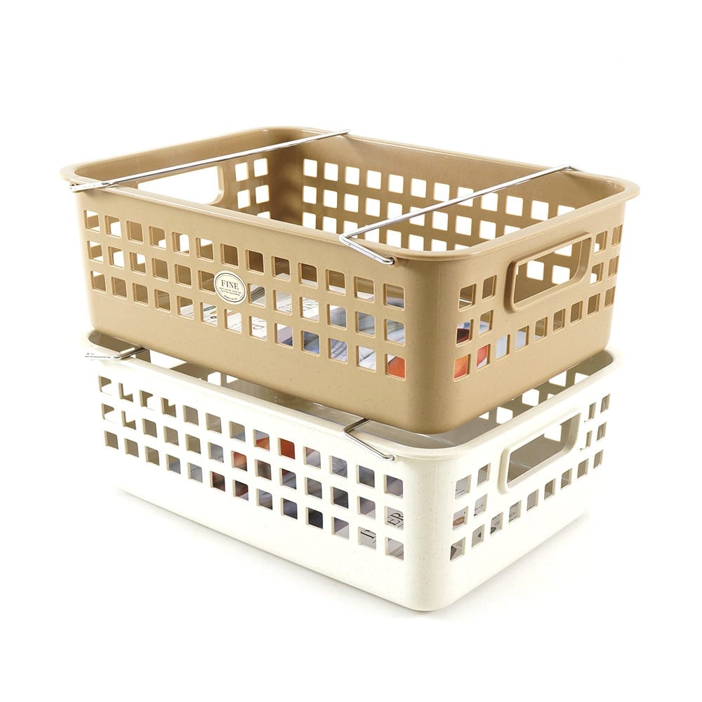 수납바구니 적층 사용법 팬트리 공간 활용