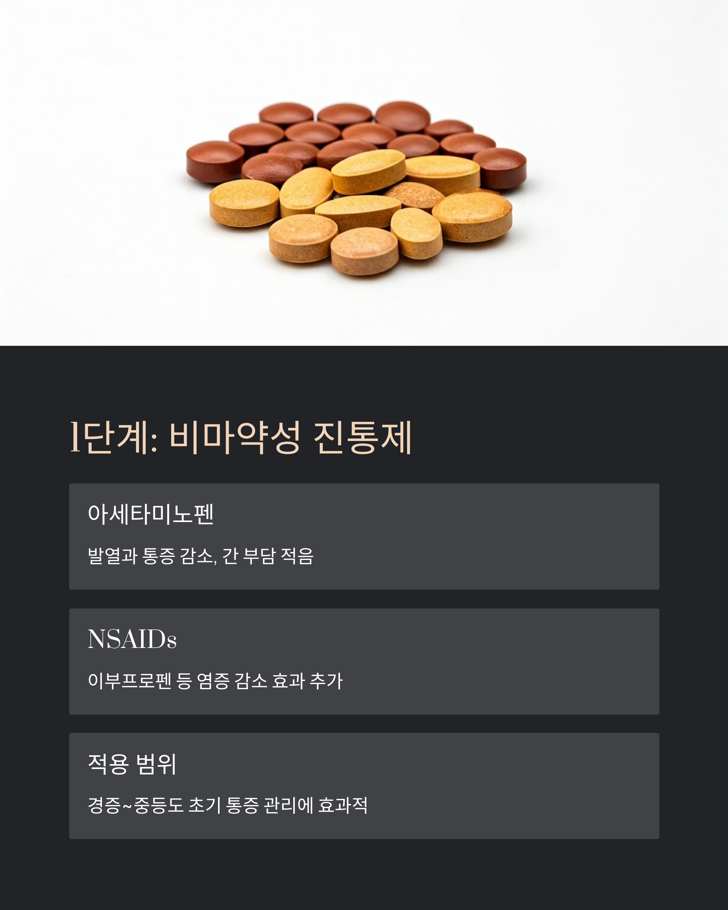 췌장암 통증관리의 비마약성 진통제