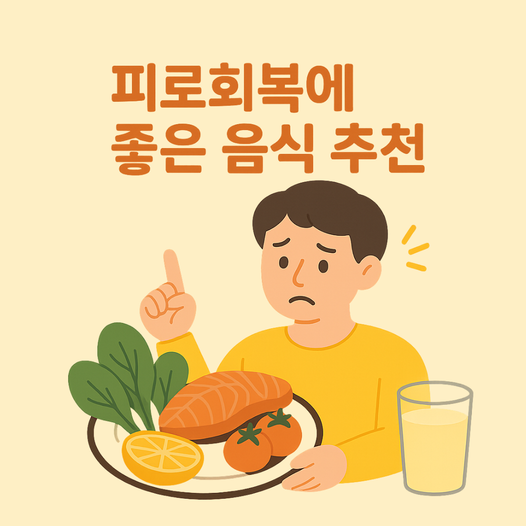 피로회복에 좋은 음식 추천
