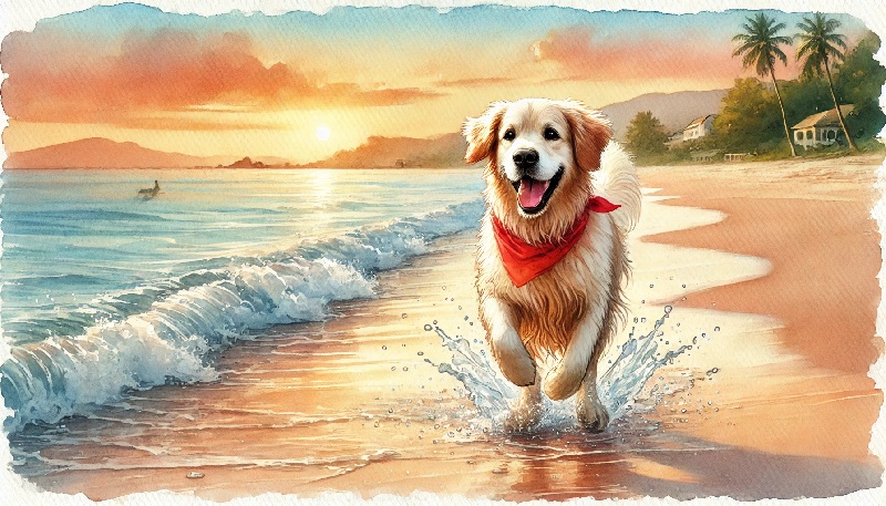 반려견과 함께하는 해변 여행 완벽 가이드: 즐겁고 안전한 바다 나들이 방법