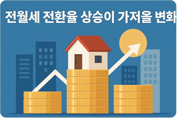 전월세 전환율 상승이 가져올 변화