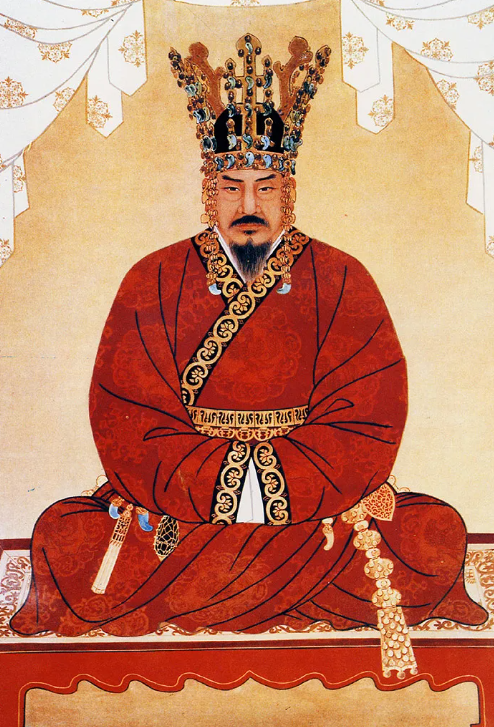 경주 통일전에 있는 무열왕의 표준영정