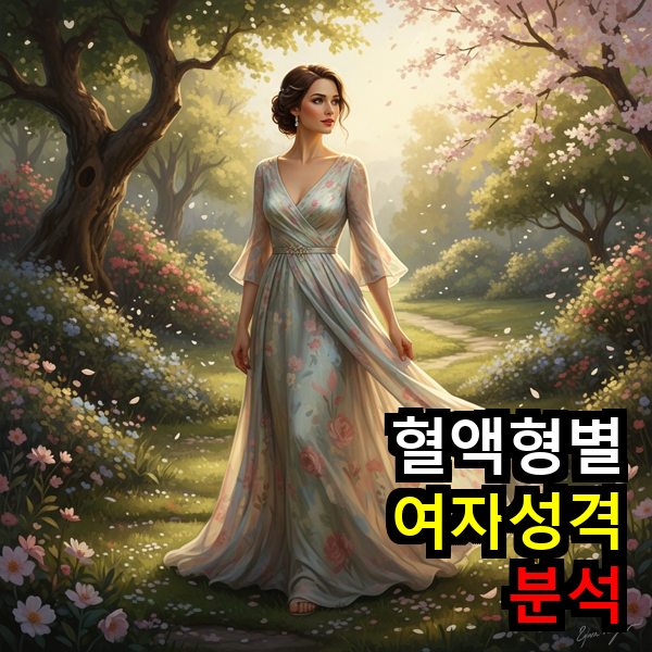 혈액형별 여자 성격