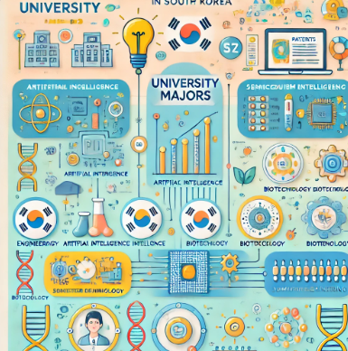 한국 대학교에서 가장 많은 특허를 낸 학과 관련 사진