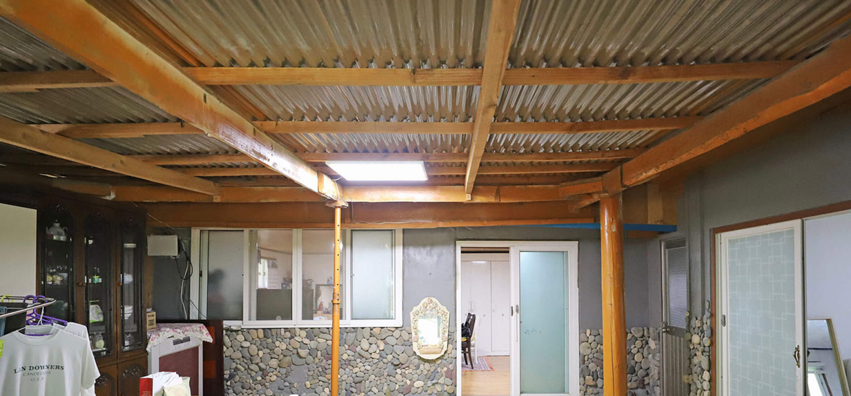 지윤이 집 처마