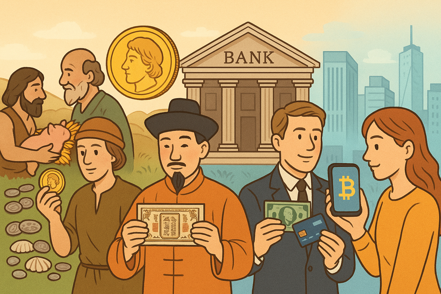 돈의 역사, 인류 문명과 함께한 흥미로운 여정