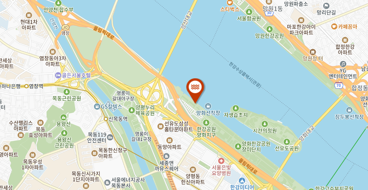 양화 물놀이장 위치지도