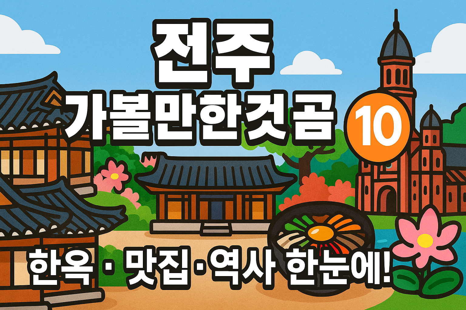 전주 가볼만한곳 베스트10