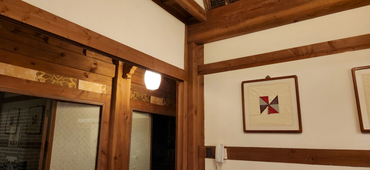 하이원 운암정 카페 공간의 모습