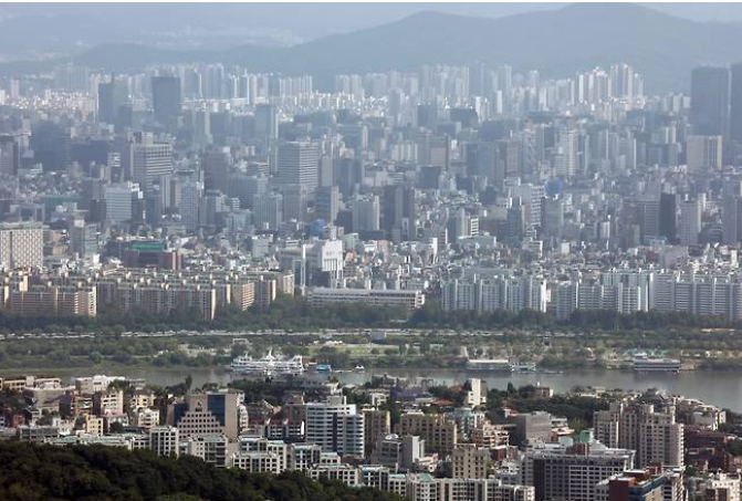 서울 아파트 전경