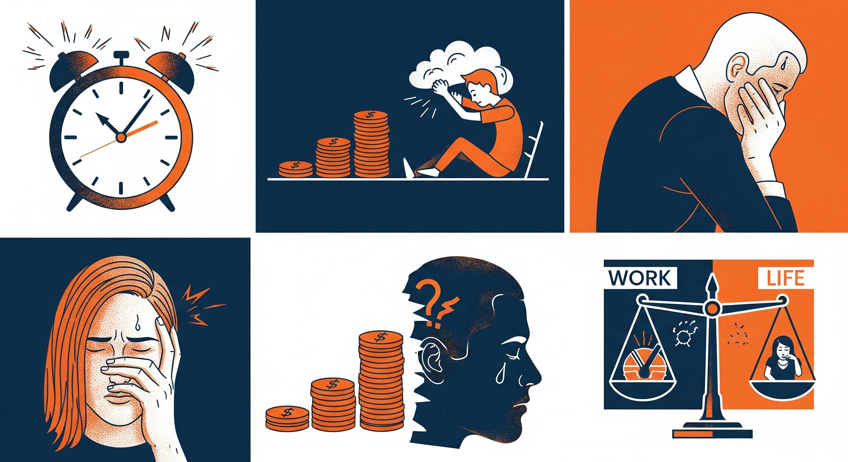 &quot;수면불균형: 시간은 자유롭지만 리듬은 무너진다&quot;에 대한 이미지입니다.