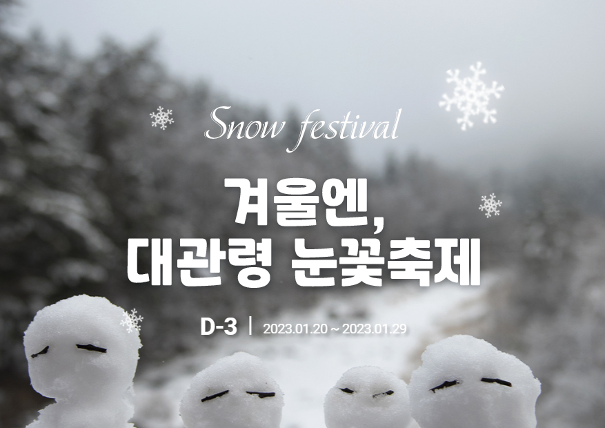 대관령눈꽃축제