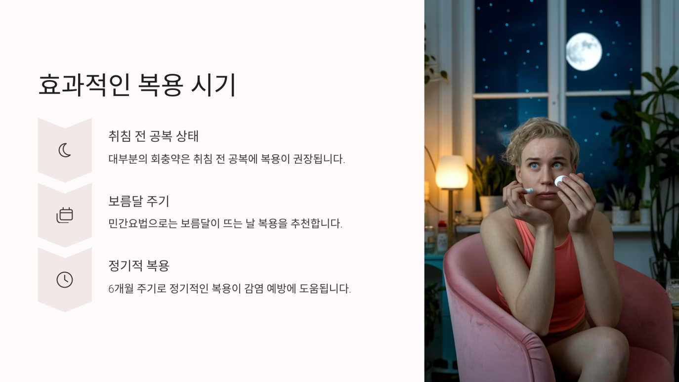 회충약 먹는시기 3