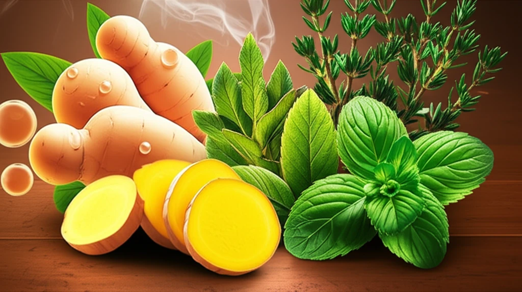 기침 멈추는, 기관지에 좋은 허브 활..