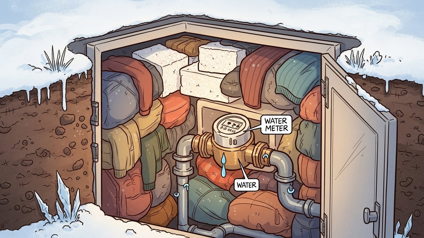 영하 10도 한파! 수도관 동파 방지하는 확실한 방법 3가지