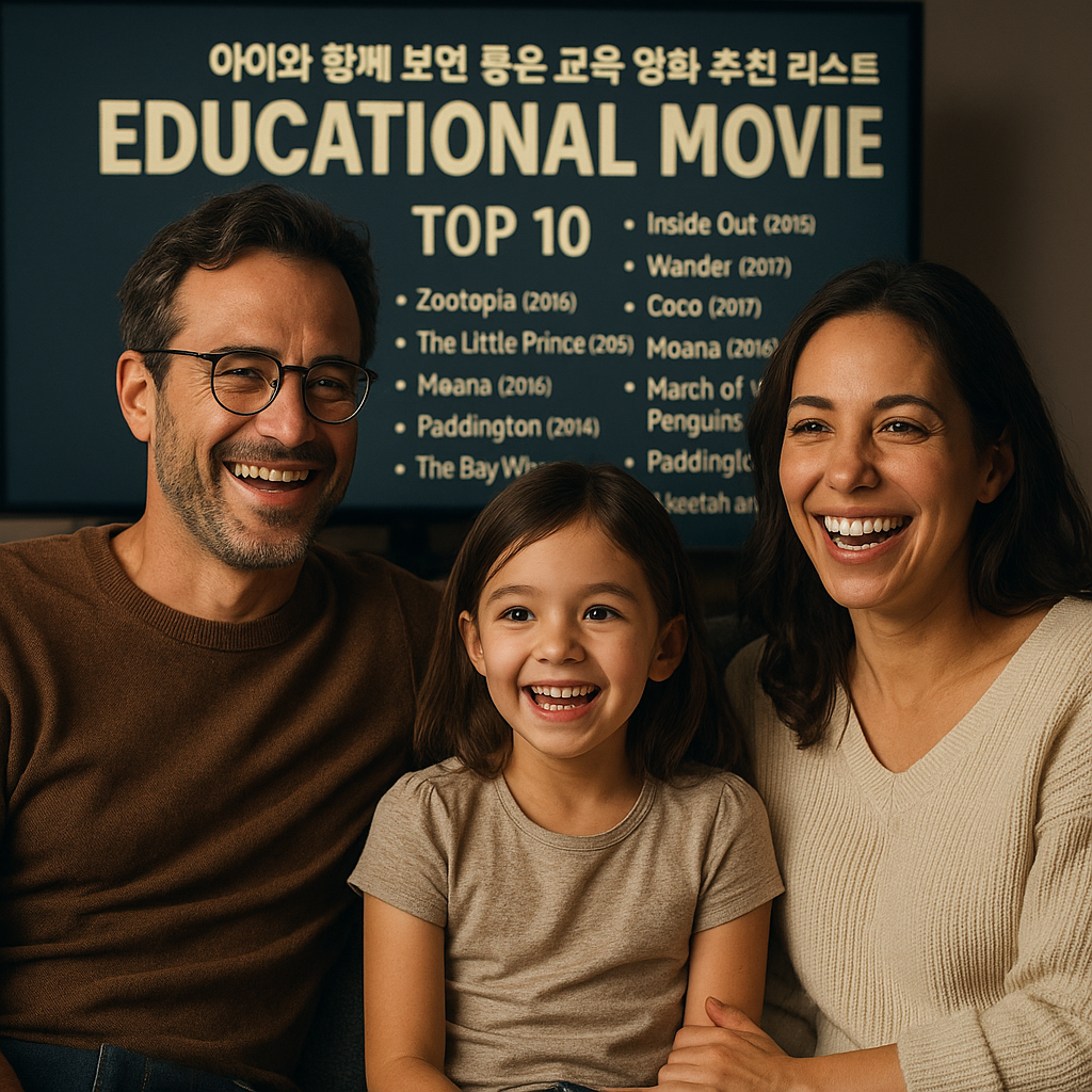 아이와 함께 보면 좋은 교육 영화 추천 리스트 관련 사진