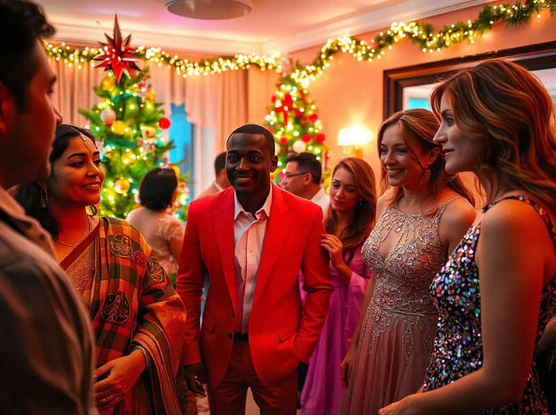 연말 크리스마스 파티