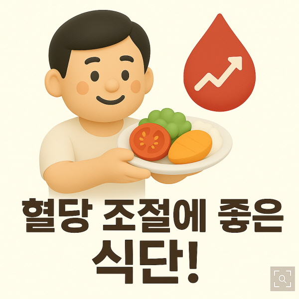 혈당 조절에 좋은 식단!/gpt