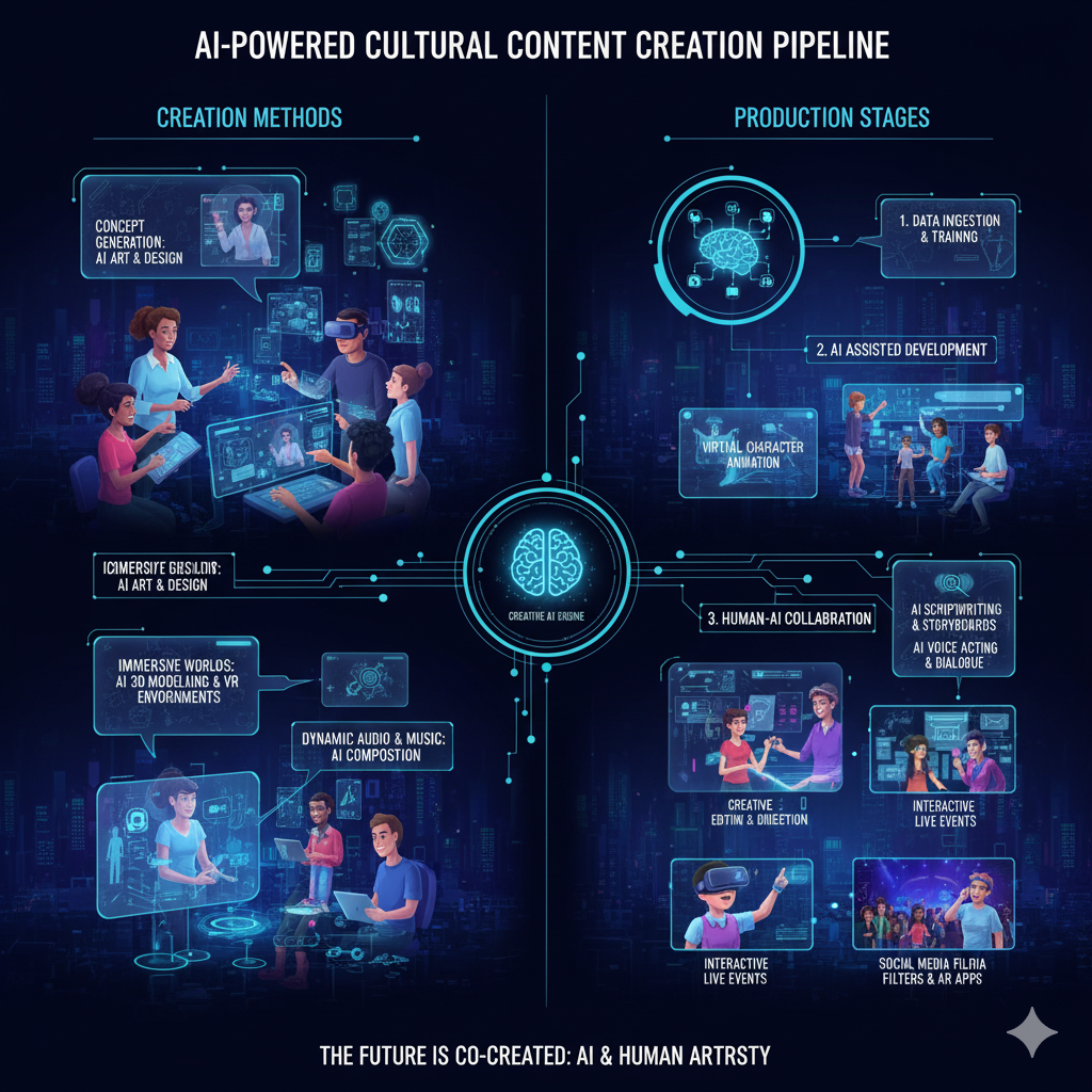 AI 문화 컨텐츠 제작