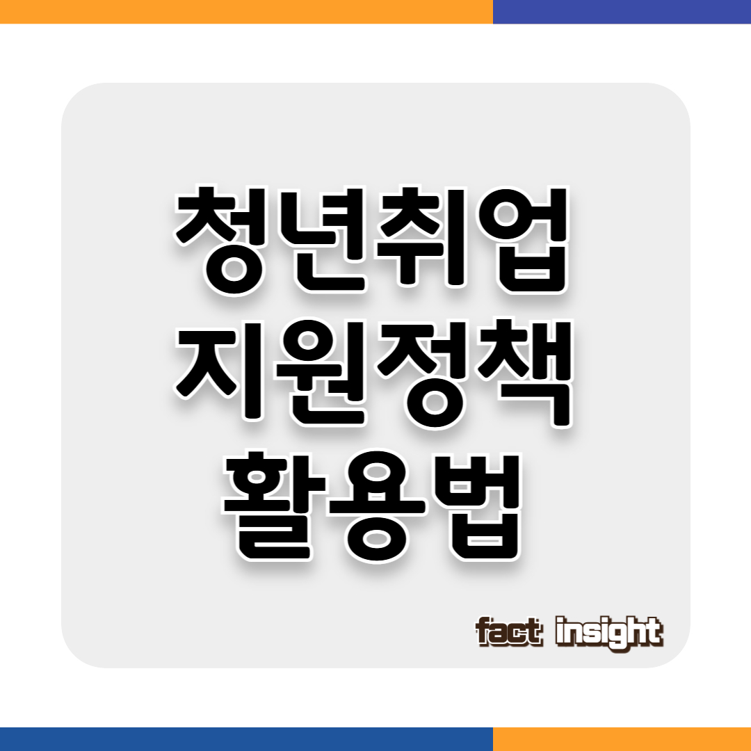 청년 취업 지원 정책 단계별 활용법과 신청 전략