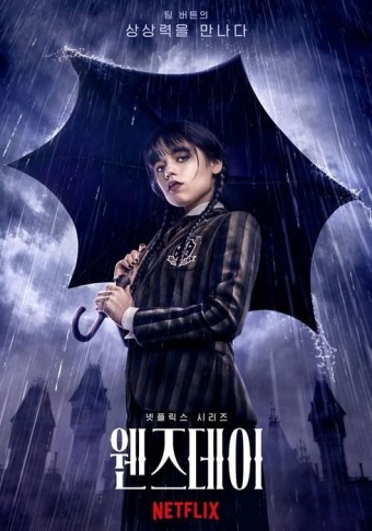 넷플릭스 웬즈데이 사진