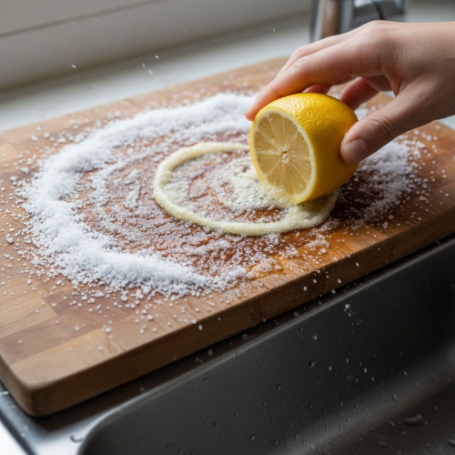 도마 위생 관리, 식초와 소금으로 세균까지 잡는 비법: 건강한 식탁을 위한 주방 필수품 완벽 살균 가이드