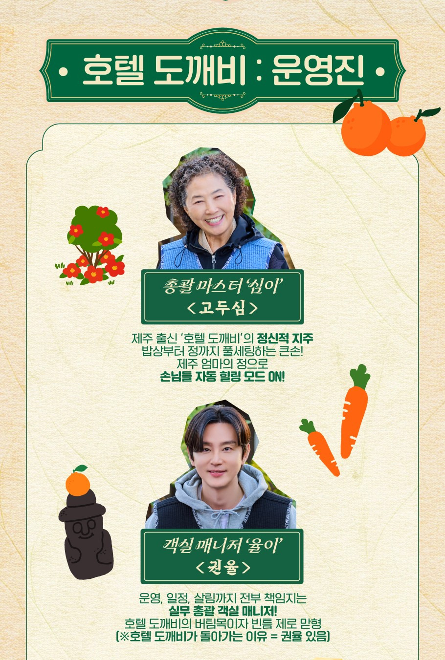호텔 도깨비 기본정보 출연진 고두심 도깨비 군단 케미 첫방송 정보